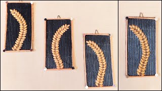 Wall Decoration Ideas with Pista Shells  Waste material craft idea  Home decoration ideas  Diy [upl. by Fleisig]