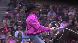 2018 Wrangler National Finals Rodeo Round 10 Highlights [upl. by Ahsla]