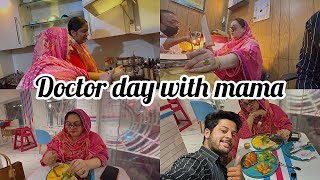 Day with mama  doctor k yahan gyee  raat mai breakfast 🤣  umema ne khana banaya aj😍 [upl. by Ttelrats705]