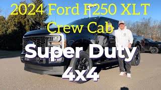 2024 Ford F250 XLT Crew Cab [upl. by Winshell]