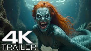 THE LITTLE MERMAID Trailer 2024 Horror Movie  4K UHD HDR [upl. by Ahsian]