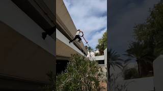 Huge Extreme Pogo gap by Nic patino Pogo parkour [upl. by Ahsenar]