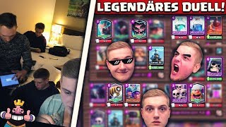 😮SO EPISCH  TRYMACS vs BERIN vs BIGSPIN vs CHEFSTROBEL  Random Deck Challenge  Clash Royale [upl. by Fidelas]