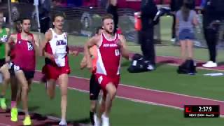 Josh Kerr Runs NCAA 6 All Time 335 1500m [upl. by Prober805]