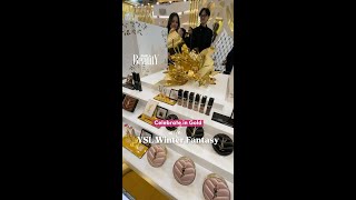 YSL Winter Fantasy 2024 ‘Celebrate in Gold’ at Atrium Senayan City✨ [upl. by Aihsrop]