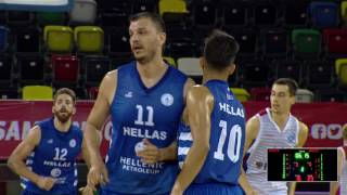 2017 07 25 BASKETBALL MEN RUSSIA GREECE HIGHLIGHTS [upl. by Benoite]