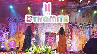 BTS Dynamite  Sangeet Performance  kpop in public  India dynamite bts [upl. by Meill]