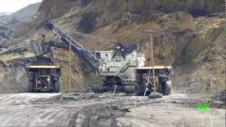 Bucyrus 495HR Minning Shovel [upl. by Nagiam]