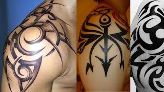 Tribal Tattoo on Shoulder Ideas [upl. by Eldoria980]