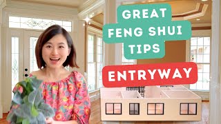 Great Feng Shui Tips for Entryway  Mirror Placement 🪞Lucky Plants🪴Lighting💡 [upl. by Maryl]