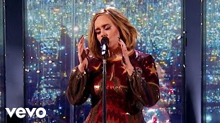 Adele  When We Were Young  Live at The BRIT Awards 2016 [upl. by Atimad]