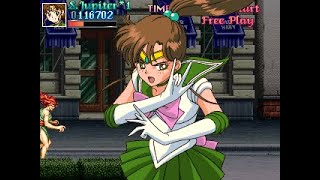 Pretty Soldier Sailor Moon  Sailor Jupiter Playthrough [upl. by Alial173]