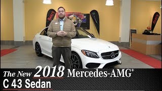 Review New 2018 MercedesAMG C 43 Sedan  Minneapolis Minnetonka Wayzata MN  Sears Imports [upl. by Farrah286]