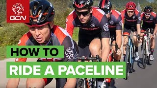 How To Ride In A Pace Line  Cycling Group Ride Tips [upl. by Acimot]