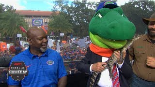 Lee Corso’s headgear pick for Auburn vs Florida with Emmitt Smith  College GameDay [upl. by Hserus]