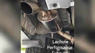 LACHUTE PERFORMANCE REAR MUFFLER for 20102018 SUBARU OUTBACK 25i [upl. by Hy]