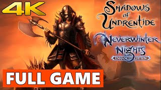 Neverwinter Nights Shadows of Undrentide Full Walkthrough Gameplay  No Commentary 4K PC Longplay [upl. by Accissej807]