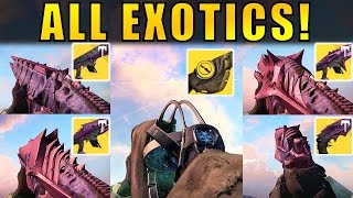 Destiny ALL KINGS FALL EXOTICS  Age of Triumph [upl. by Lise]