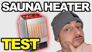 SAUNA HEATER TEST  Vevor 9kW  Electric  Coasts [upl. by Tala]