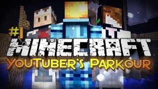 Minecraft Youtubers Parkour  Part 1  Setos Book Room [upl. by Yeaton50]