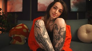 ASMR  Tracing My 6 New Tattoos [upl. by Polik]