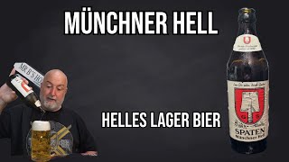 Spaten Münchner Hell  Munich Helles Lager Bier [upl. by Noreht]