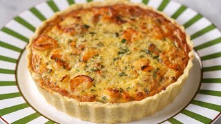 Recette  Tarte aux Crevettes 🥧🍤l [upl. by Oaht]