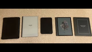 The Ultimate eInk review for note takers  Remarkable 2 Kindle Scribe Boox Note Air3 C and more [upl. by Golightly417]