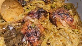 🌸SAUCE DOIGNONS POULET  YASSA poulet🔥 danycuisine food poulet pouletyassa senegal food [upl. by Hamforrd]