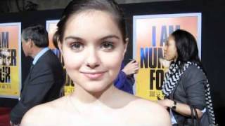 ARIEL WINTER at I Am Number Four Premiere quotMODERN FAMILY changed my lifequot [upl. by Sueahccaz]