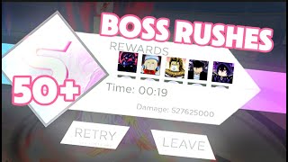 I DID 50 BOSS RUSHES IN ANIME DIMENSIONS HEREquotS WHAT I GOT [upl. by Fanning]