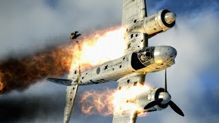 Realistic Plane Crashes Takedowns amp Fails V346  IL2 Sturmovik Flight Simulator Crashes [upl. by Ardnalak793]