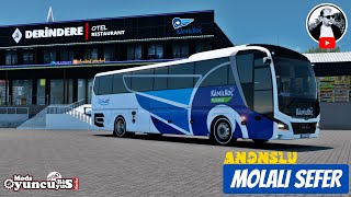 Ets 2145  BoluÇorum Seferi  KamilKoç  Derindere Dinlenme Tesisi g29 oyuncuyusbismods bus [upl. by Timmi]