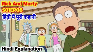 Rick And Morty S01E08  Rixty Minutes  Hindi Explanation rickandmorty rixtyminutes [upl. by Driscoll897]