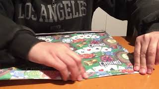 Asmr envolviendo un regalo  gift wrapping sonidosrelajantes [upl. by Craven]