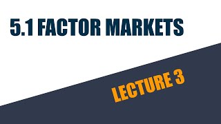 51 Factor markets L3 [upl. by Nairrod]