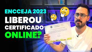 Dá pegar o Certificado ENCCEJA ONLINE [upl. by Ycnahc]