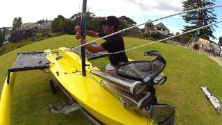 How to Rig a Weta Trimaran [upl. by Leiser]