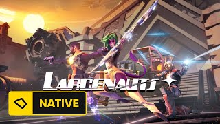 Larcenauts  bHaptics Native Compatibility Announcement Trailer READ DESCRIPTION [upl. by Diarmuid]