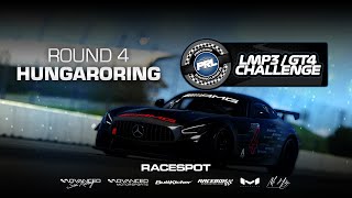 PRL LMP3 amp GT4 Challenge on iRacing  Round 4 at Hungaroring [upl. by Nyroc]