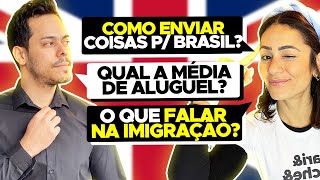 LONDRES  O QUE FALAR NA IMIGRAÃ‡ÃƒO QUAL A MÃ‰DIA DE PREÃ‡OS DE ALUGUEL E MUITO MAIS [upl. by Ienttirb]