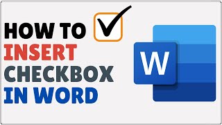 How to Insert Checkbox in Word [upl. by Aitahs585]