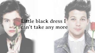 One Direction  Little Black Dress Lyrics  Pictures HD [upl. by Eugor]