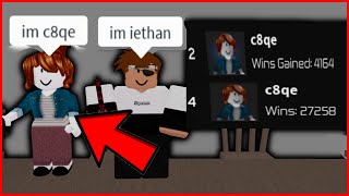 IETHAN 1V1ING C8QE THE 4TH BEST PLAYER ON BREAKING POINT Roblox Breaking Point [upl. by Ociram]