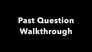 Past Question Walkthrough  Enthalpy Changes 1 [upl. by Assitruc]