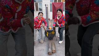 Direct sales of large heating stove barbecue stove from Yan Deli factory [upl. by Bondie570]