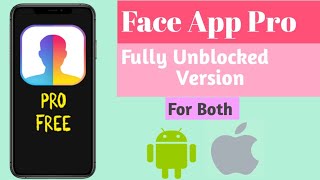 Face App Pro download free  Get FaceApp pro for free lifetime 🔥🔥 [upl. by Ziegler]