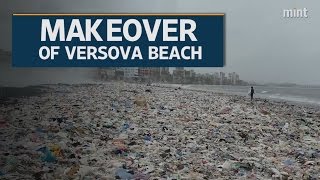 Makeover of Versova beach Mumbai [upl. by Sualokcin]