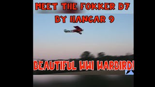 Meet The Fokker D7 Ultimate Thrill of Low FlyingHangar 9 Fokker D7 [upl. by Lotta]