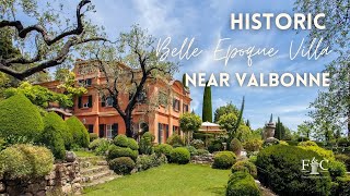 Historic Belle Epoque Villa Near Valbonne ☀️ [upl. by Kee889]